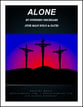 Alone SATB choral sheet music cover